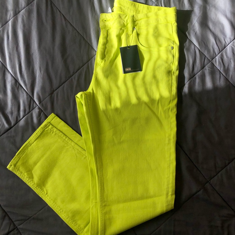 Frozen Yellow Skinny Jeans